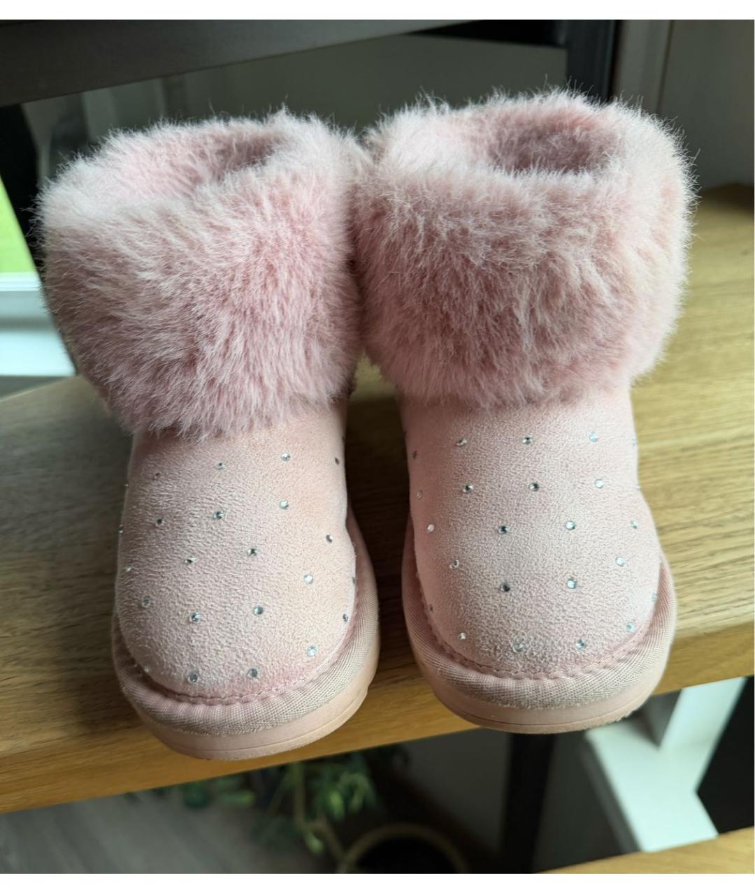 MONNALISA Розовые замшевые сапоги, фото 2