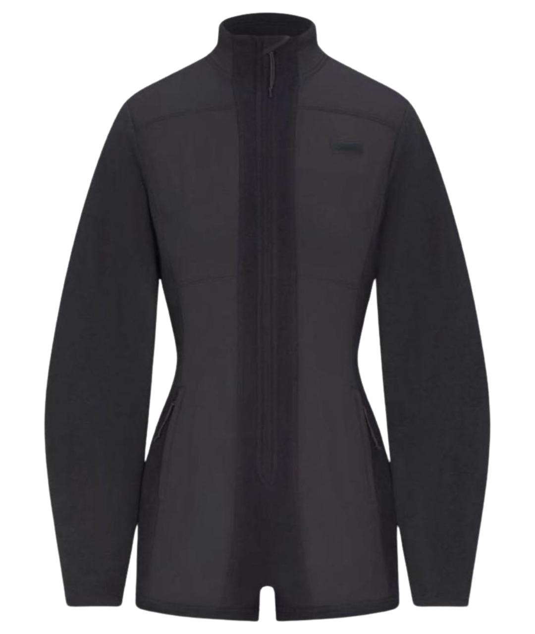 SKIMS Черный шерстяной комбинезон, фото 1