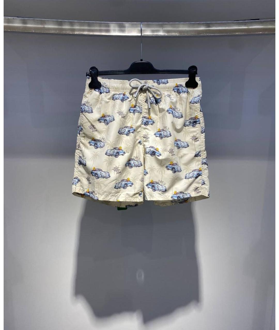 MC2 SAINT BARTH Мульти полиэстеровые шорты, фото 2