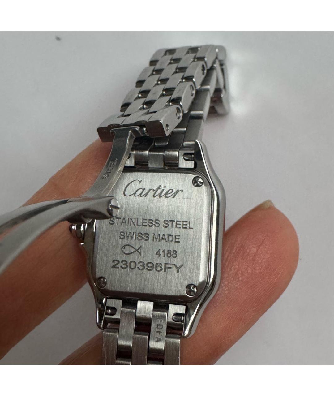 CARTIER Серебряные часы, фото 2