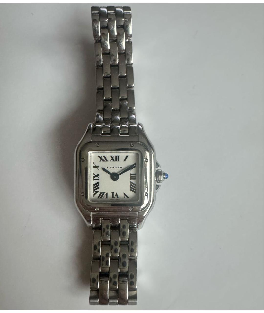 CARTIER Серебряные часы, фото 9