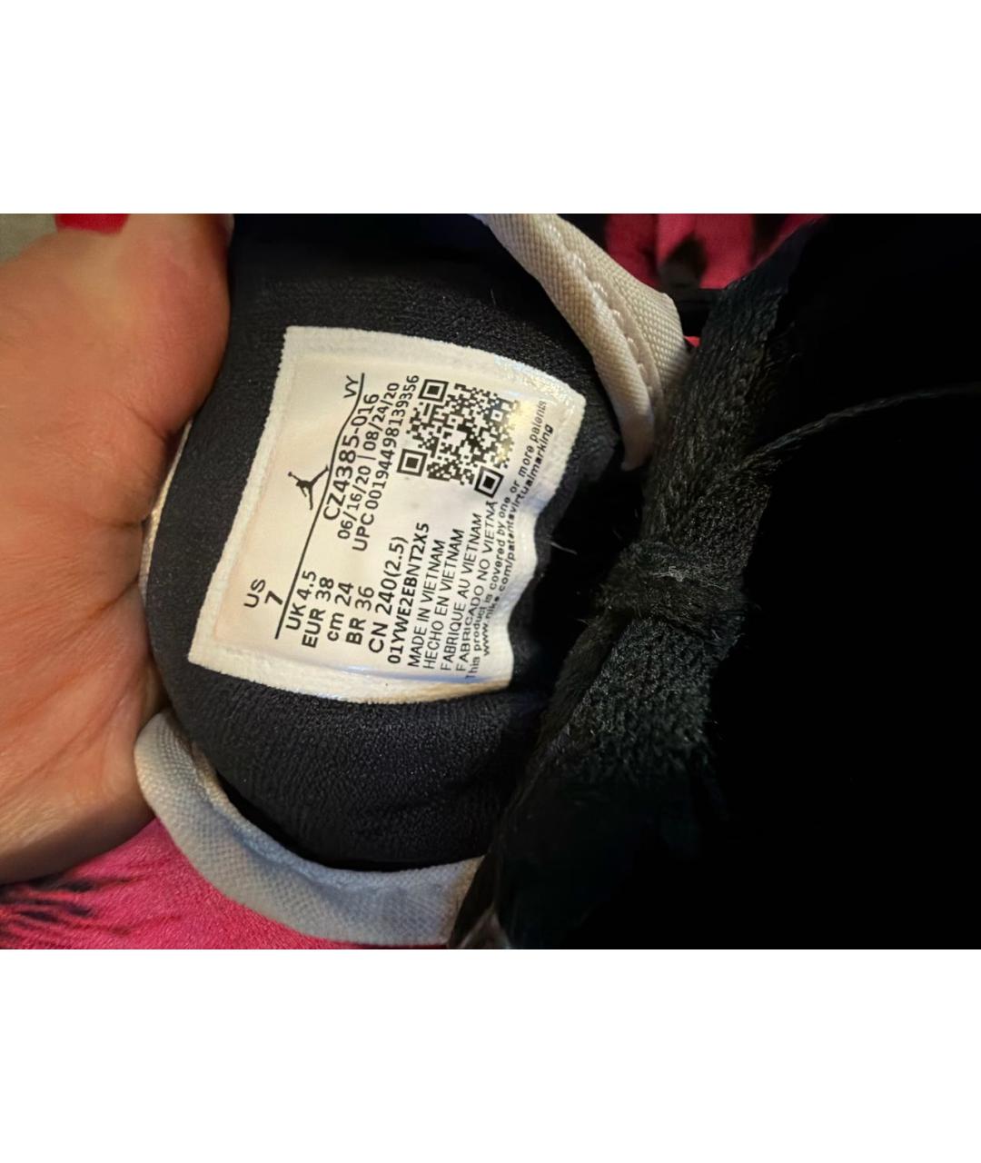 JORDAN Мульти кожаные кеды, фото 5