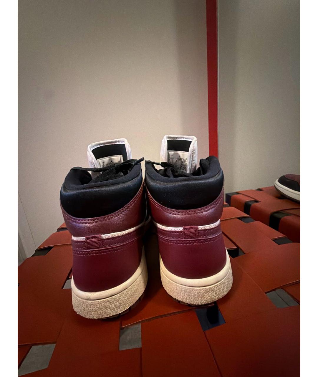 JORDAN Мульти кожаные кеды, фото 4