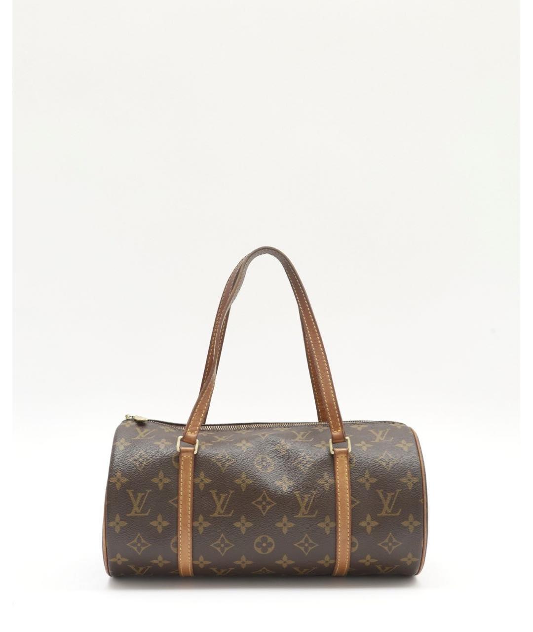 LOUIS VUITTON Коричневая сумка с короткими ручками, фото 9