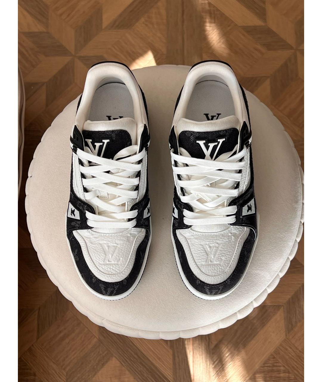 LOUIS VUITTON Мульти кожаные кеды, фото 2