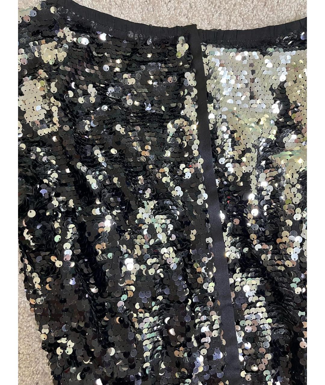 DOLCE&GABBANA Черное полиэстеровое коктейльное платье, фото 6