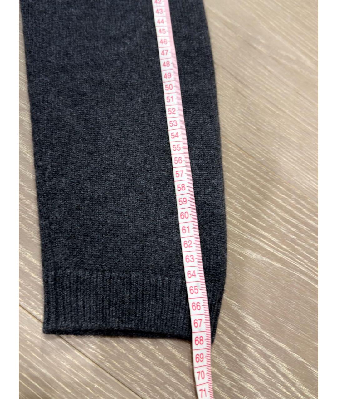 GUCCI Серый шерстяной джемпер / свитер, фото 7