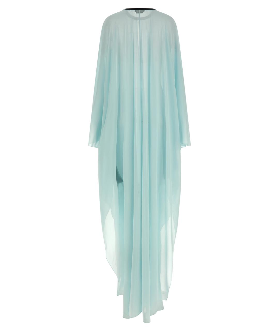 TOM FORD Голубое шелковое вечернее платье, фото 2