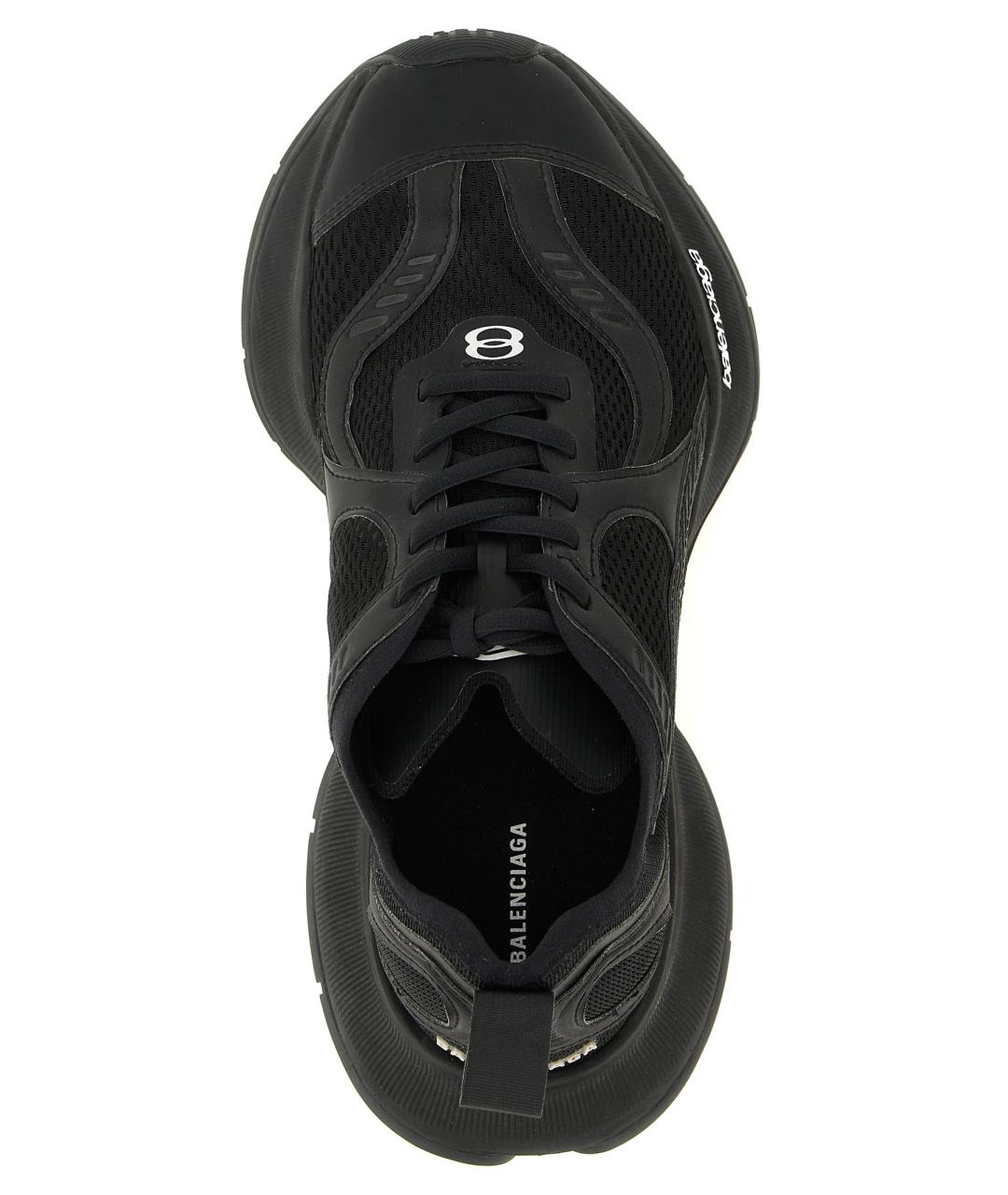 BALENCIAGA Черные синтетические кроссовки, фото 4