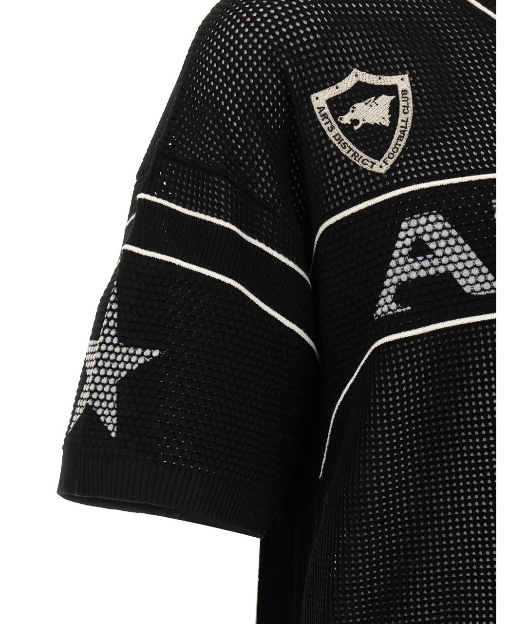 AMIRI Черная вискозная футболка, фото 4