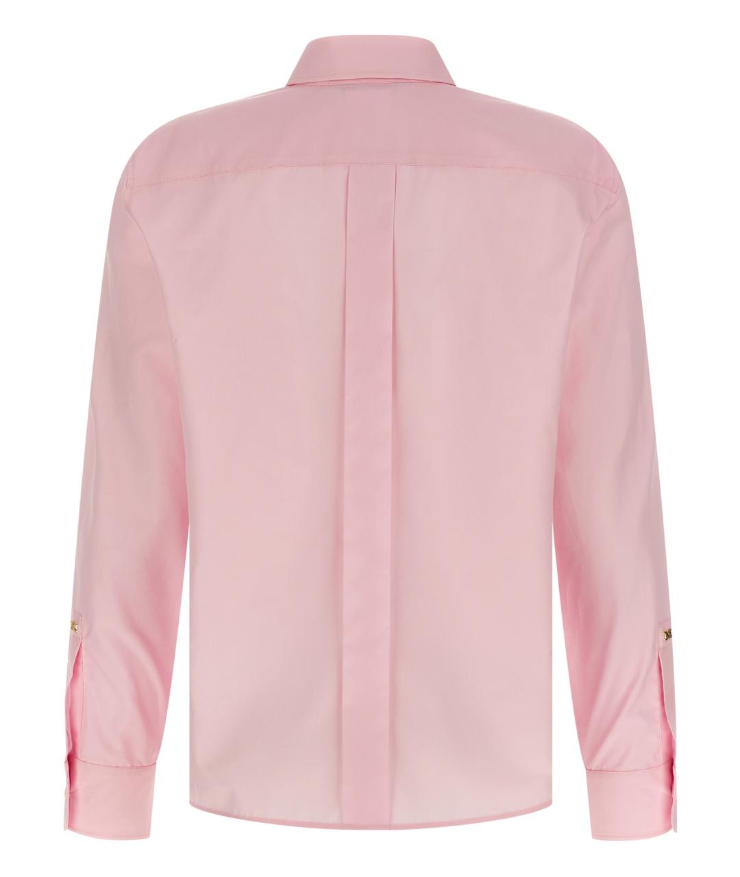 MAX MARA Розовая хлопковая блузы, фото 2