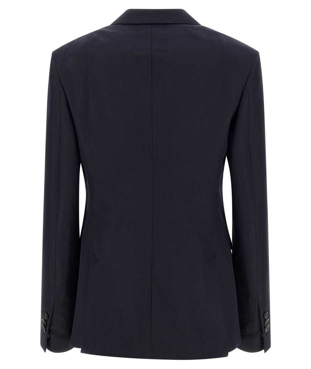 DSQUARED2 Темно-синий хлопковый жакет/пиджак, фото 2