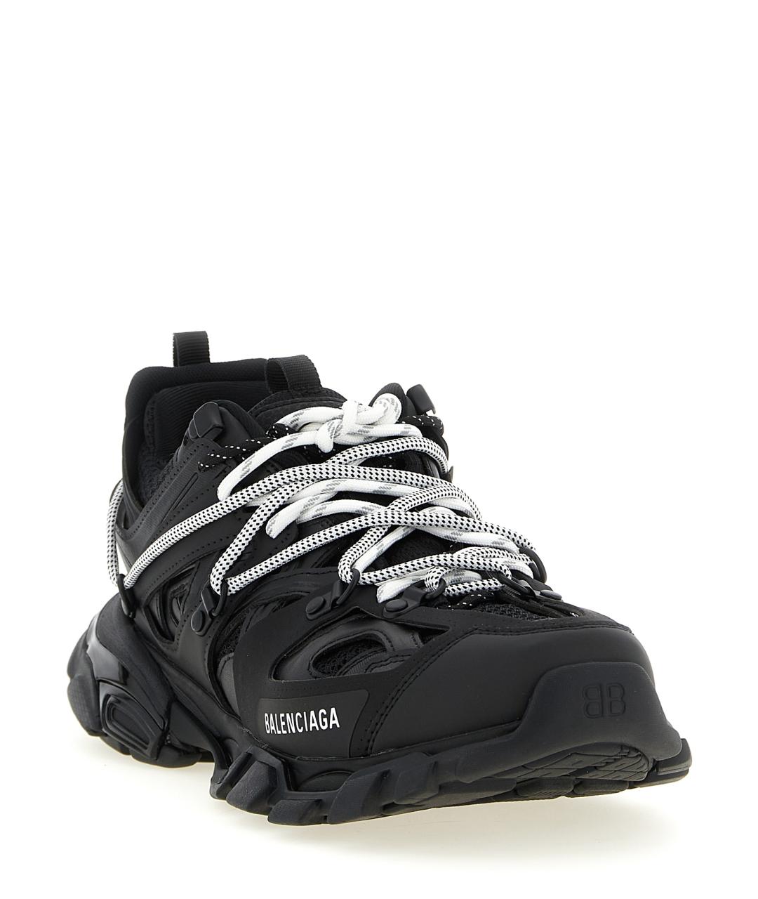 BALENCIAGA Черные низкие кроссовки / кеды, фото 2