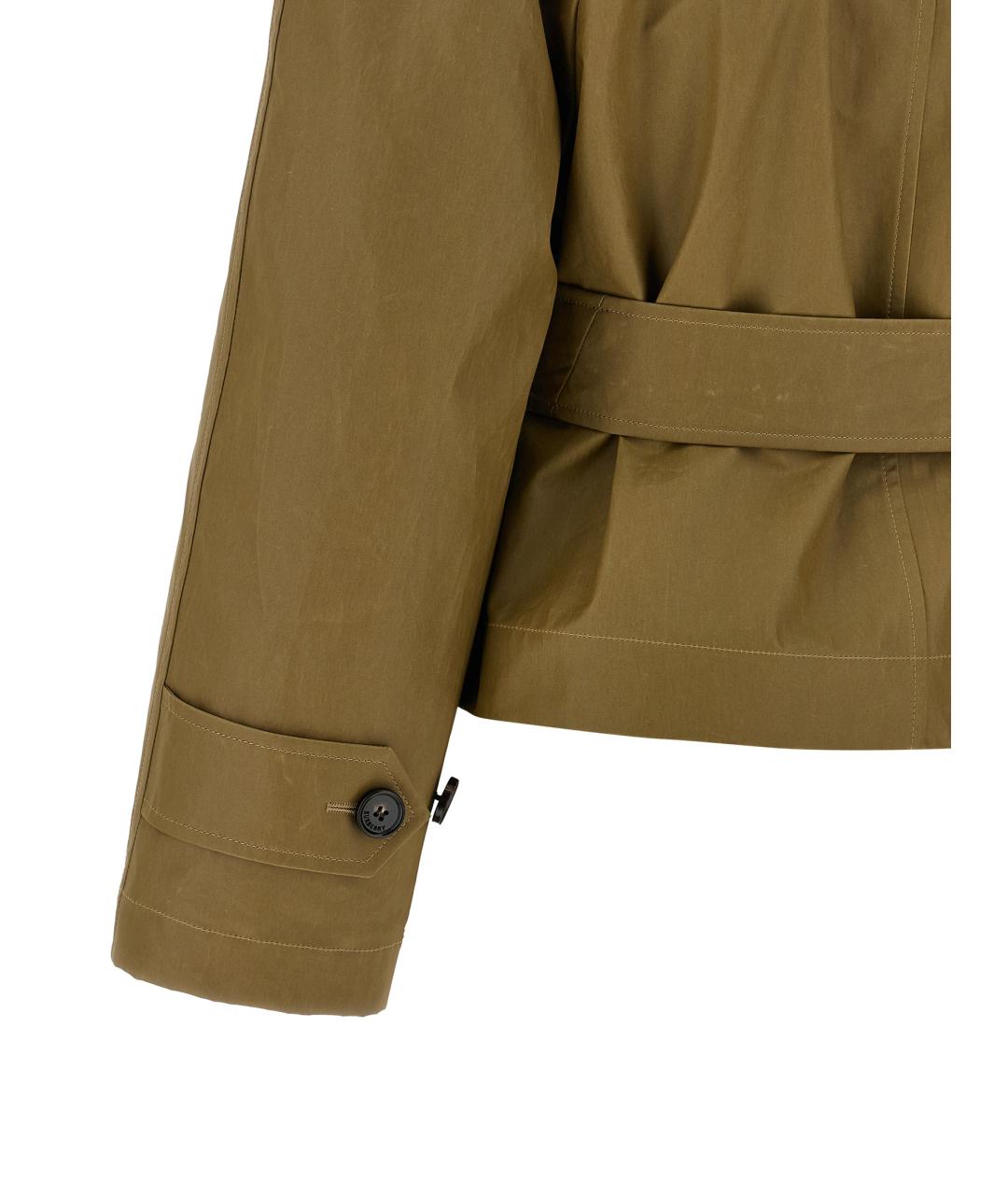 BURBERRY Коричневая хлопковая куртка, фото 5