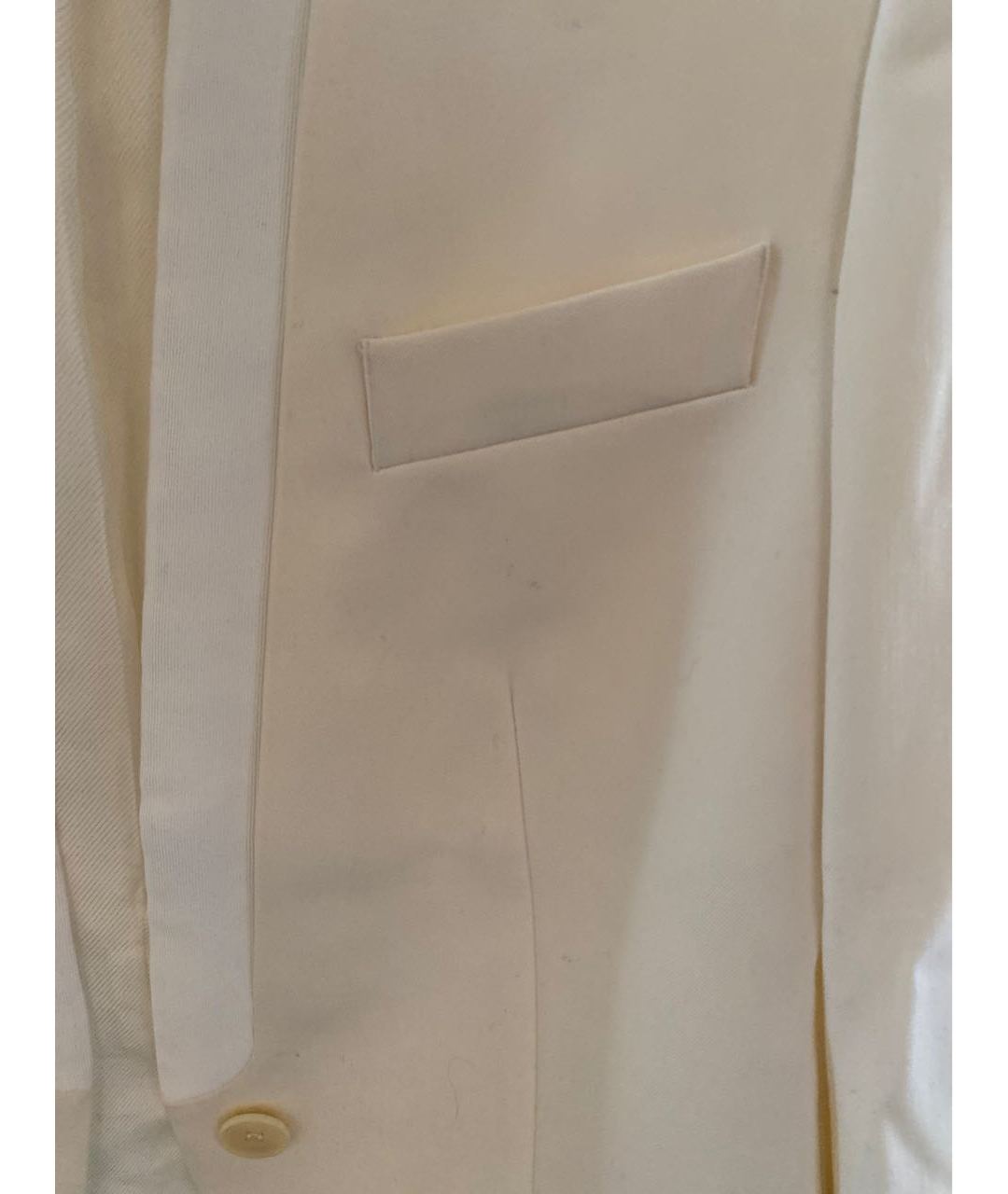 STELLA MCCARTNEY Белый шерстяной жакет/пиджак, фото 4
