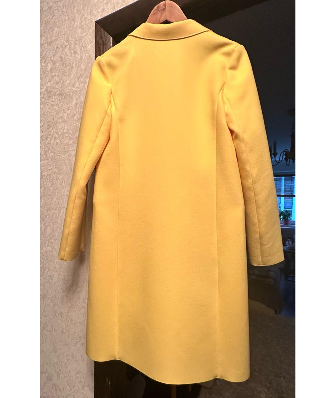 PINKO Желтый полиэстеровый жакет/пиджак, фото 2