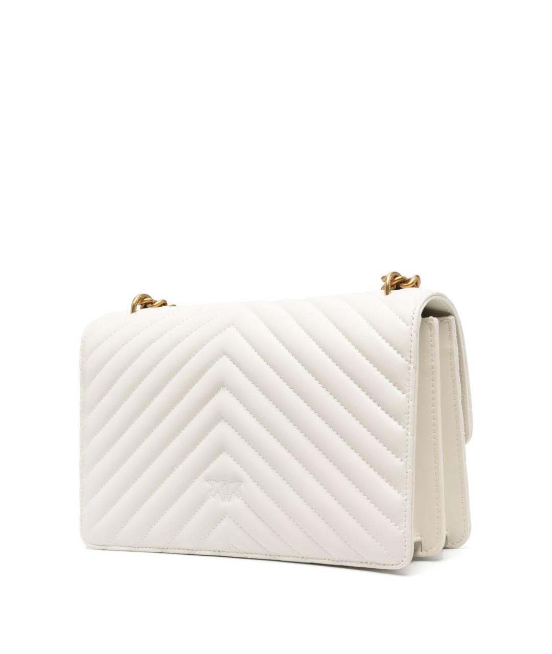 PINKO Белая сумка через плечо, фото 4