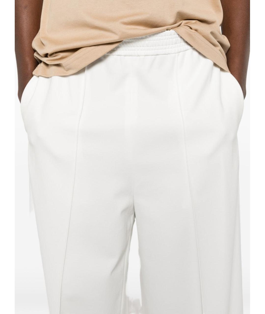 FABIANA FILIPPI Белые прямые брюки, фото 5