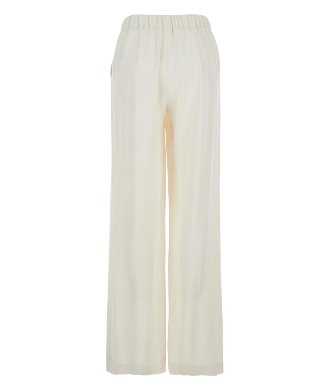 P.A.R.O.S.H. Белые прямые брюки, фото 3