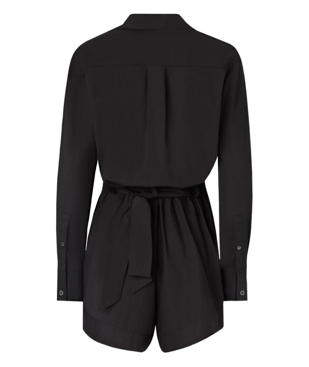 PINKO Черный хлопковый костюм с брюками, фото 2