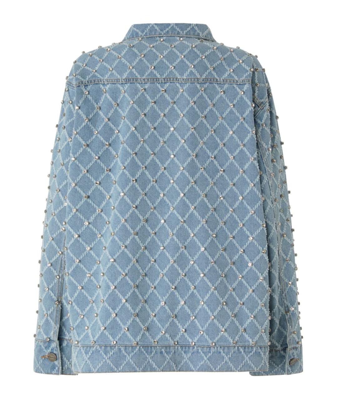 PINKO Синяя хлопковая рубашка, фото 2