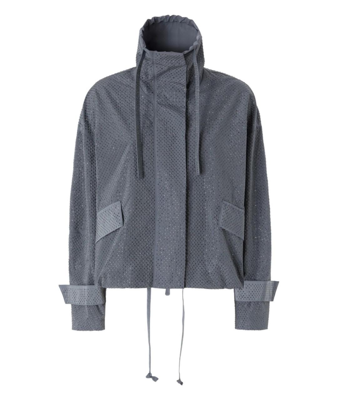 PINKO Серая полиэстеровая куртка, фото 1