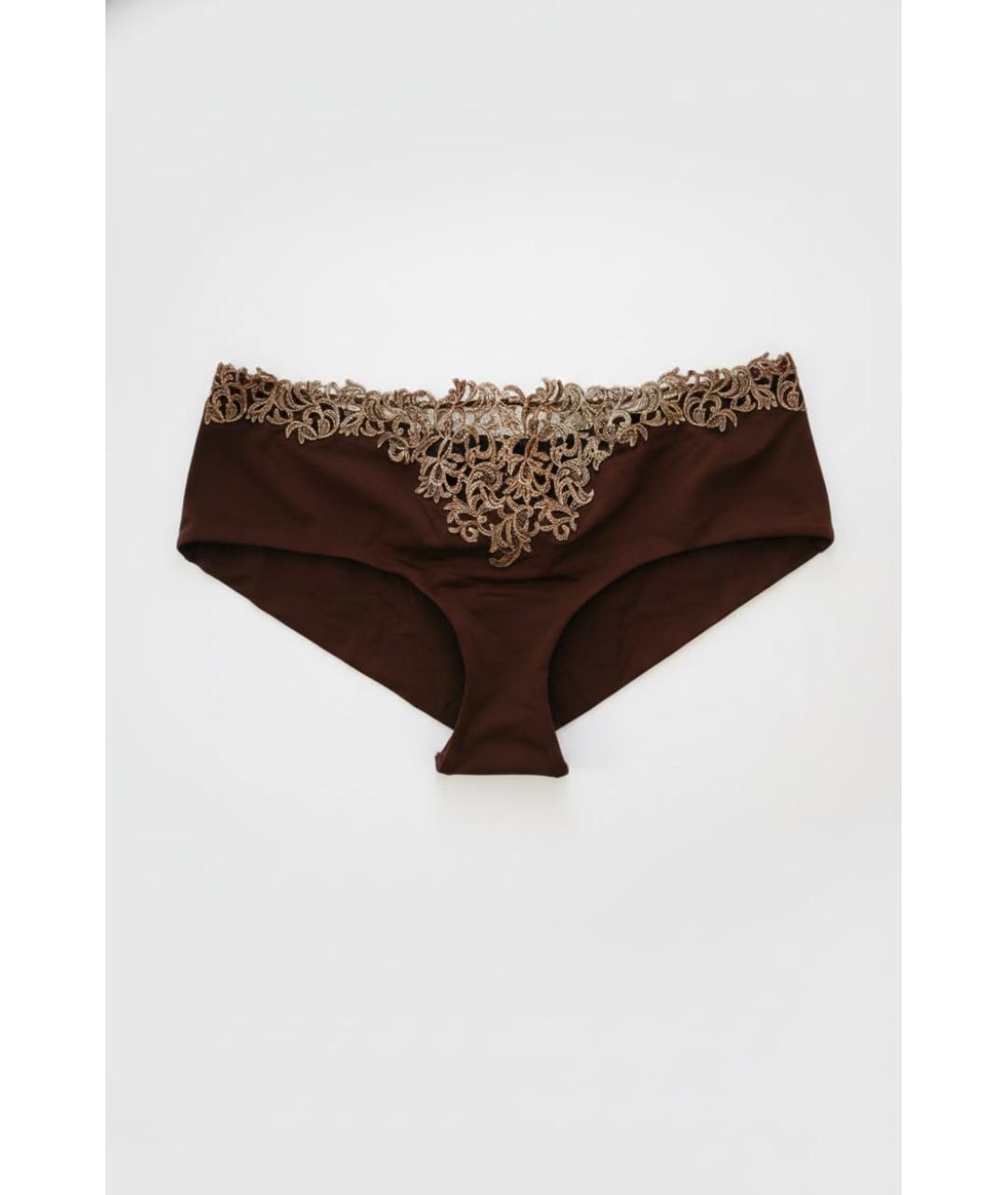 LA PERLA Коричневые трусы, фото 5