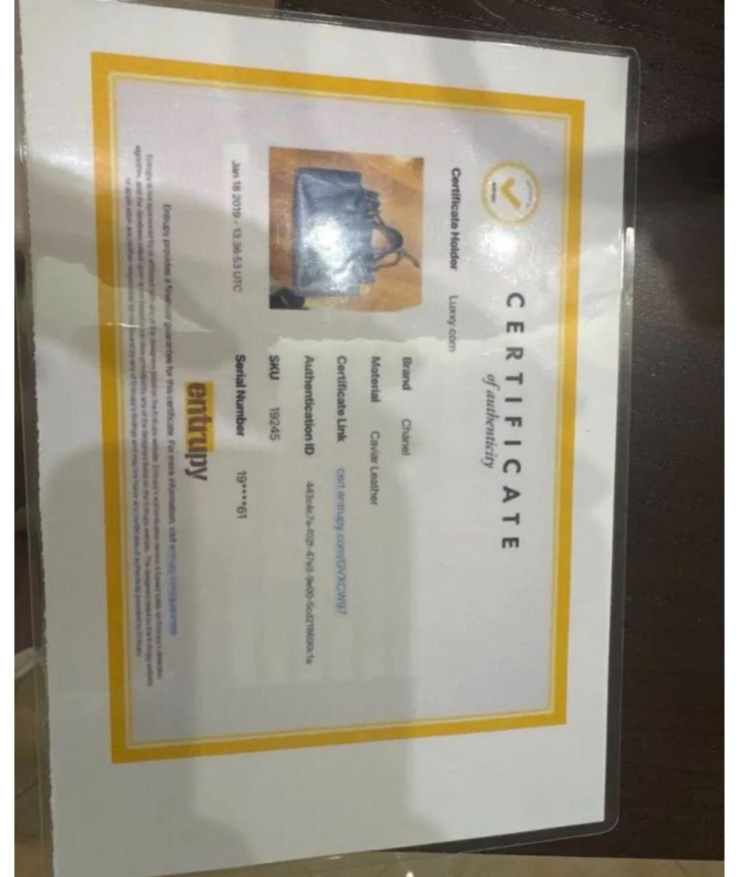 CHANEL Серая кожаная сумка тоут, фото 6