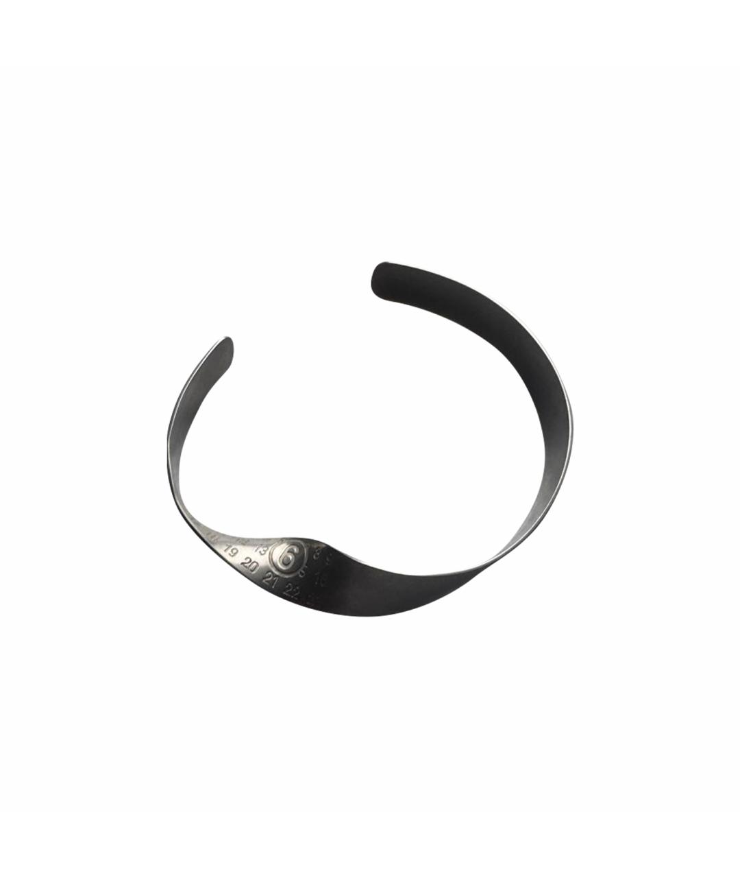 MM6 MAISON MARGIELA Серебрянный чокер, фото 1