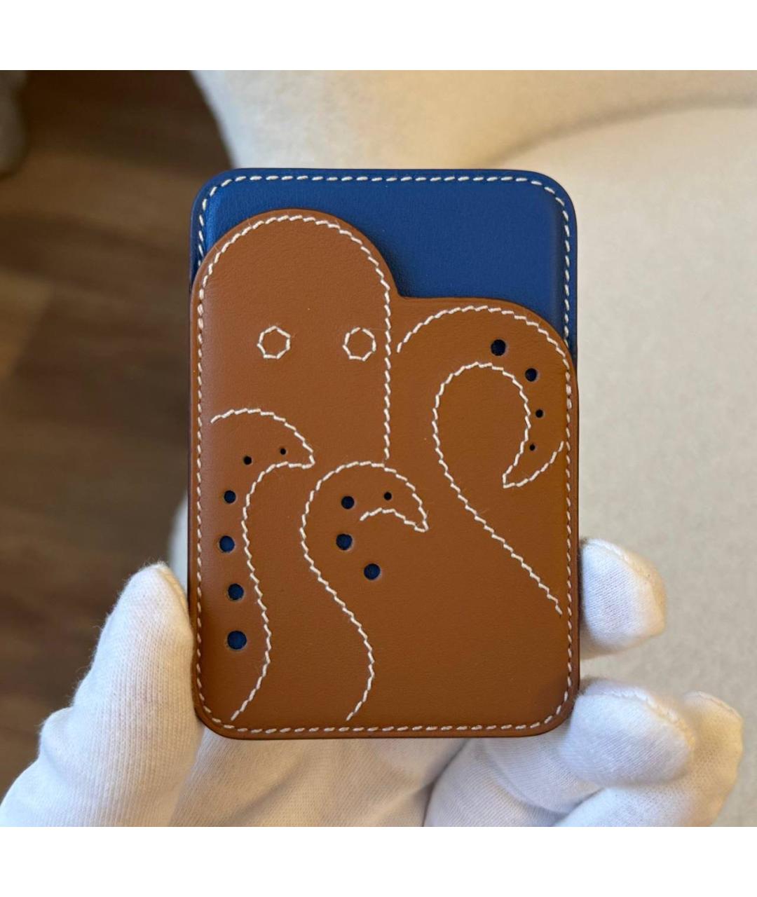 HERMES Мульти кожаный кардхолдер, фото 2