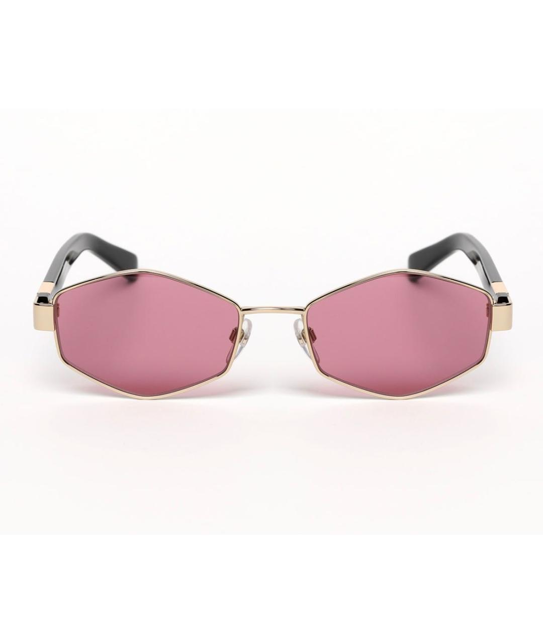 MARC JACOBS Розовые металлические солнцезащитные очки, фото 7