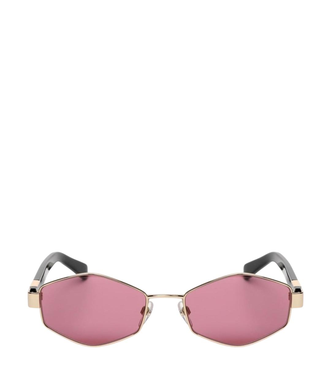 MARC JACOBS Розовые металлические солнцезащитные очки, фото 1