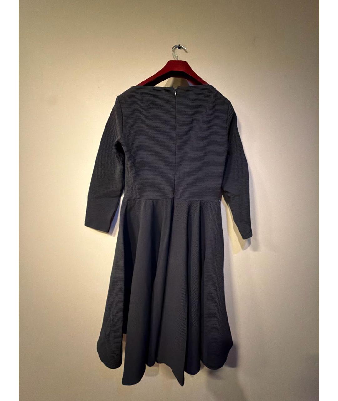 CAVALLI CLASS Черное полиамидовое коктейльное платье, фото 2