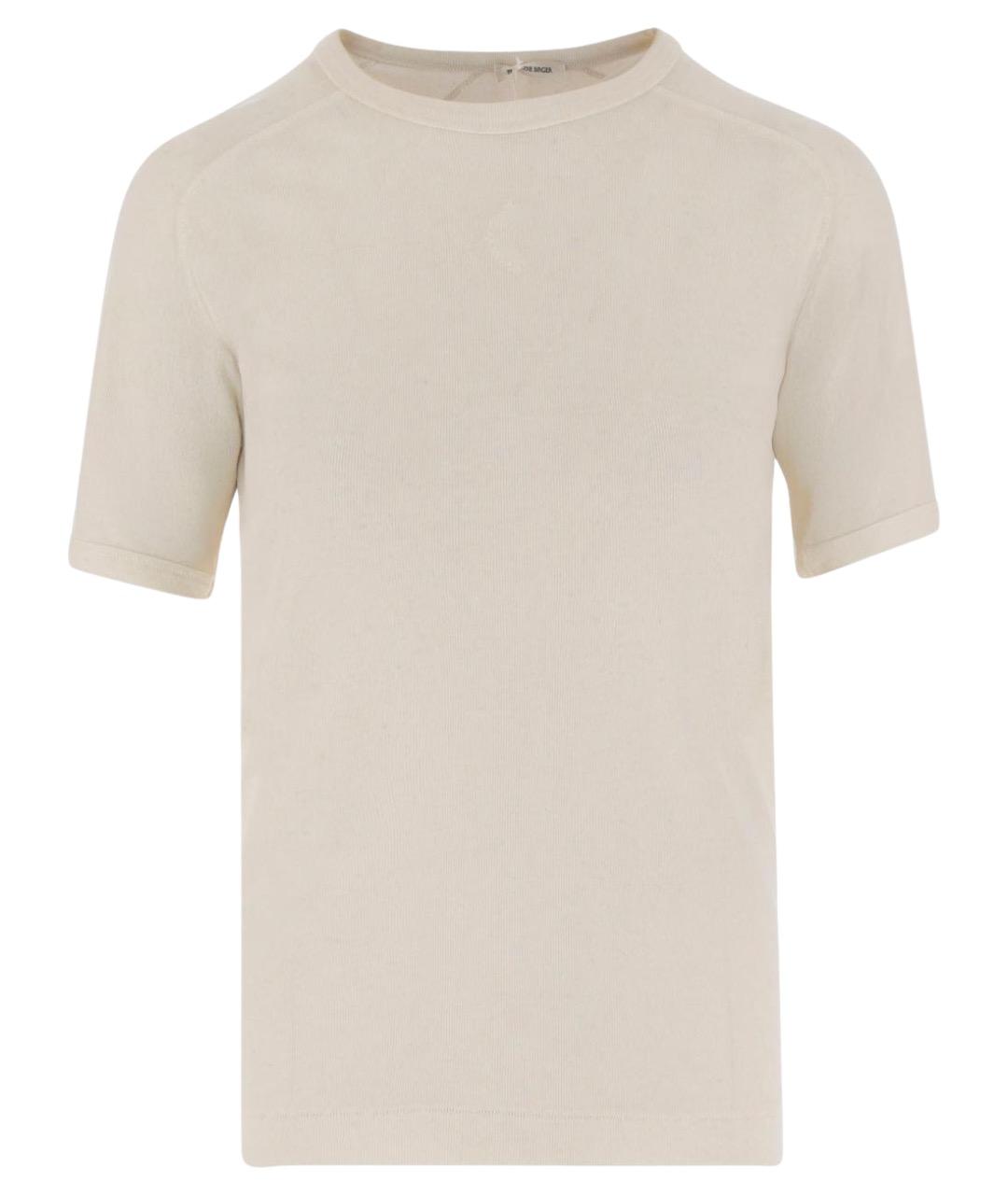 BY MALENE BIRGER Бежевая футболка, фото 1