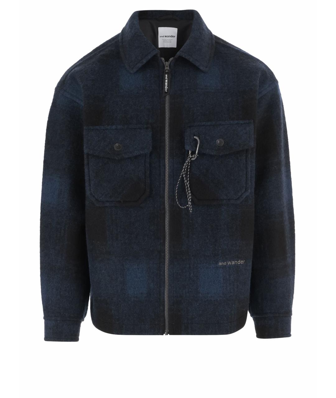 AND WANDER Мульти шерстяная куртка, фото 1