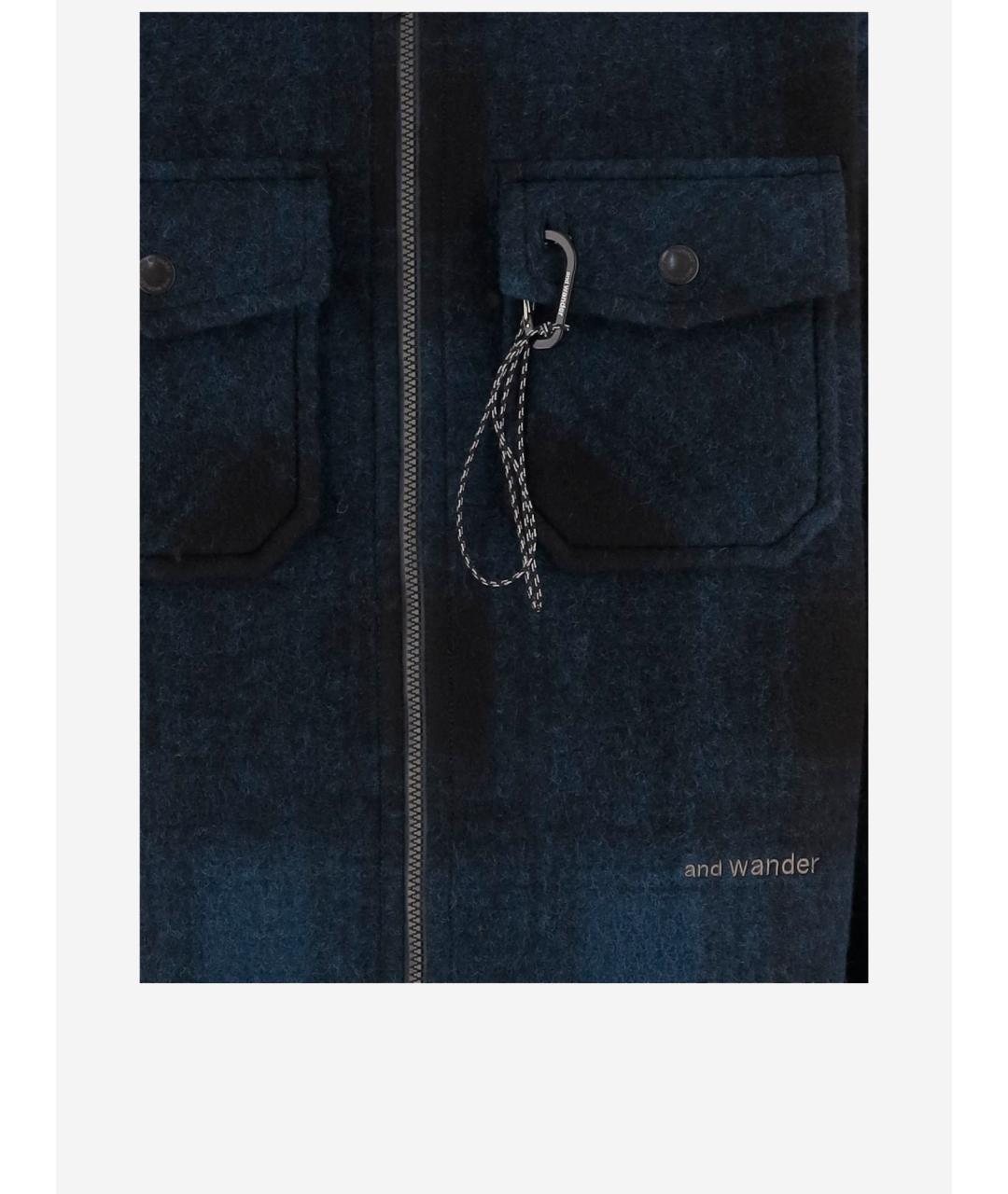 AND WANDER Мульти шерстяная куртка, фото 3