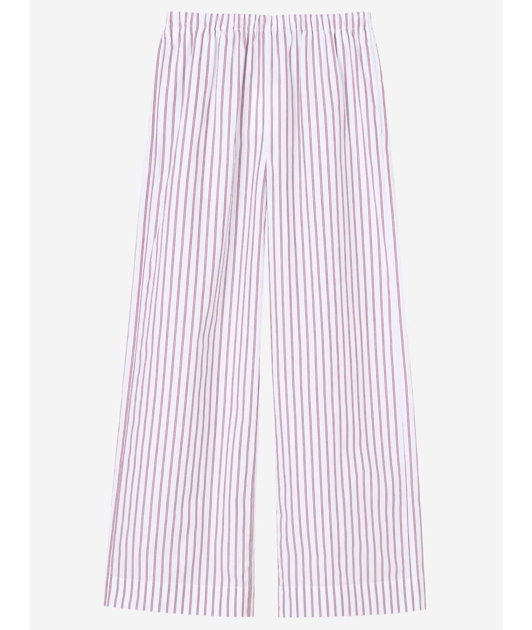 BY MALENE BIRGER Розовые хлопковые прямые брюки, фото 2
