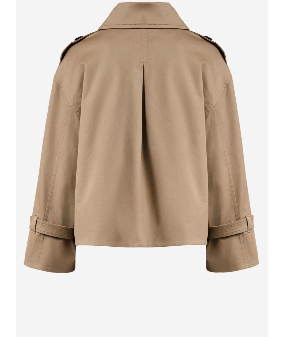 BY MALENE BIRGER Бежевый хлопковый тренч/плащ, фото 2