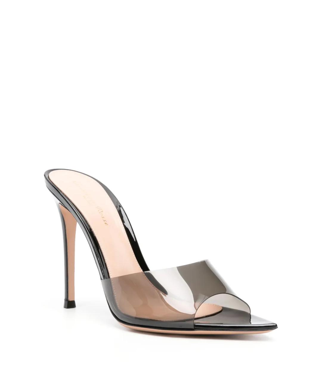 GIANVITO ROSSI Черные мюли, фото 2