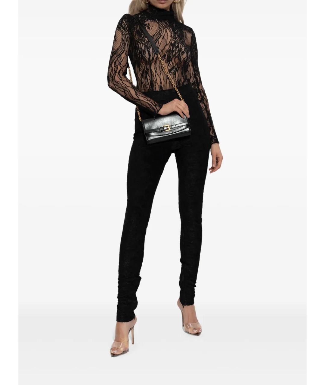 GIANVITO ROSSI Серебряные мюли, фото 5