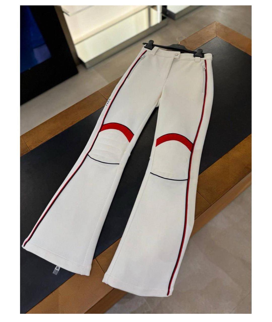CHRISTIAN DIOR Белые полиамидовые спортивные брюки и шорты, фото 3