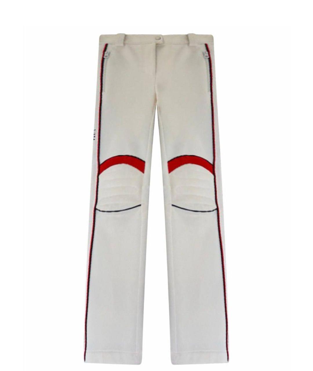 CHRISTIAN DIOR Белые полиамидовые спортивные брюки и шорты, фото 1