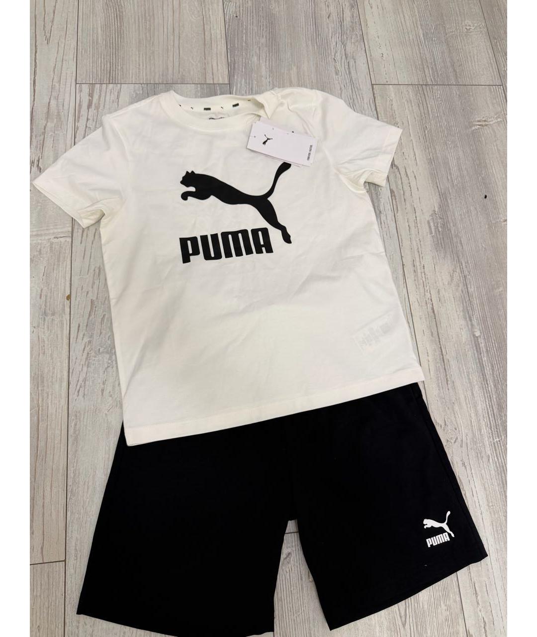 PUMA Белый хлопковый комплект, фото 3