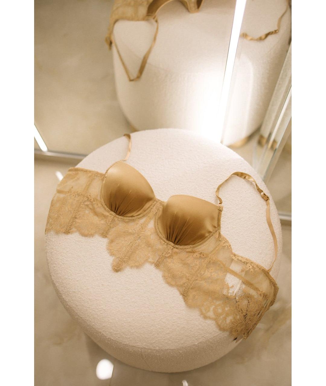 ERMANNO SCERVINO Бежевый бюстгалтеры, фото 3