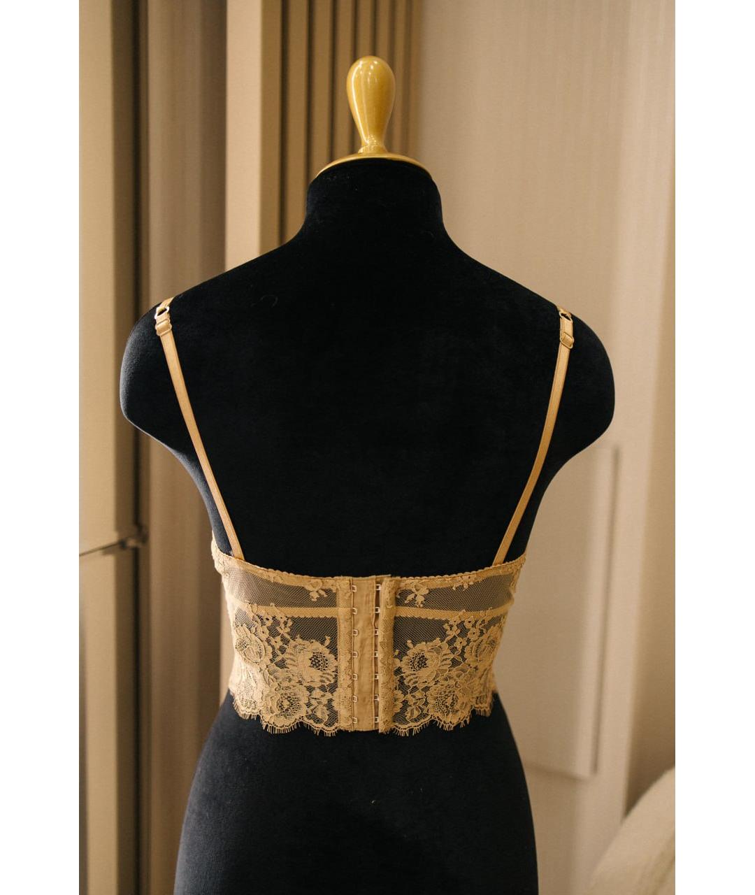 ERMANNO SCERVINO Бежевый бюстгалтеры, фото 4