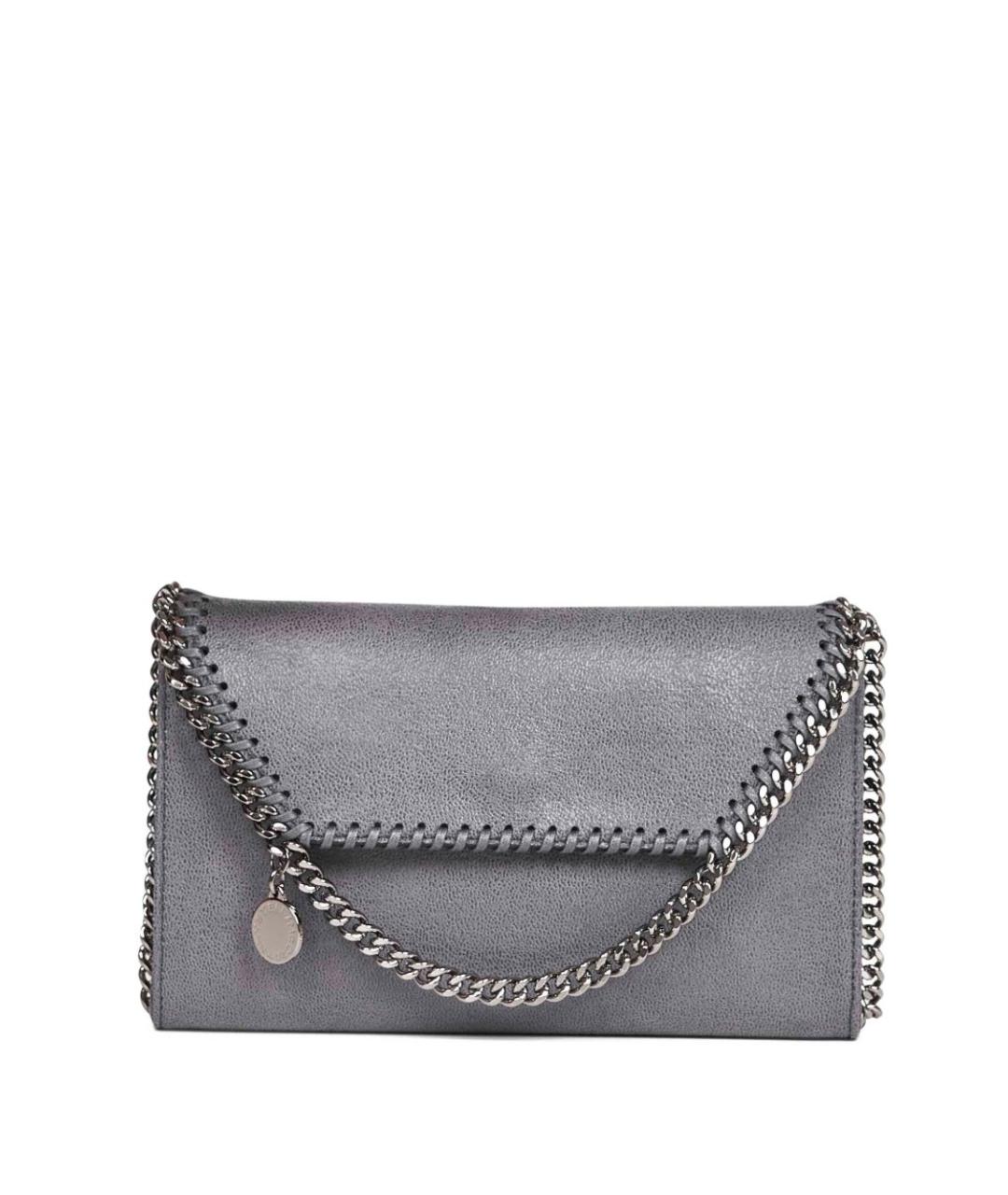 STELLA MCCARTNEY Серая сумка через плечо из искусственной кожи, фото 1