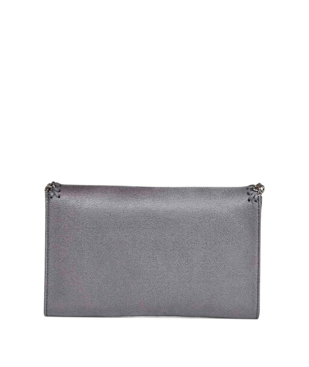 STELLA MCCARTNEY Серая сумка через плечо из искусственной кожи, фото 2