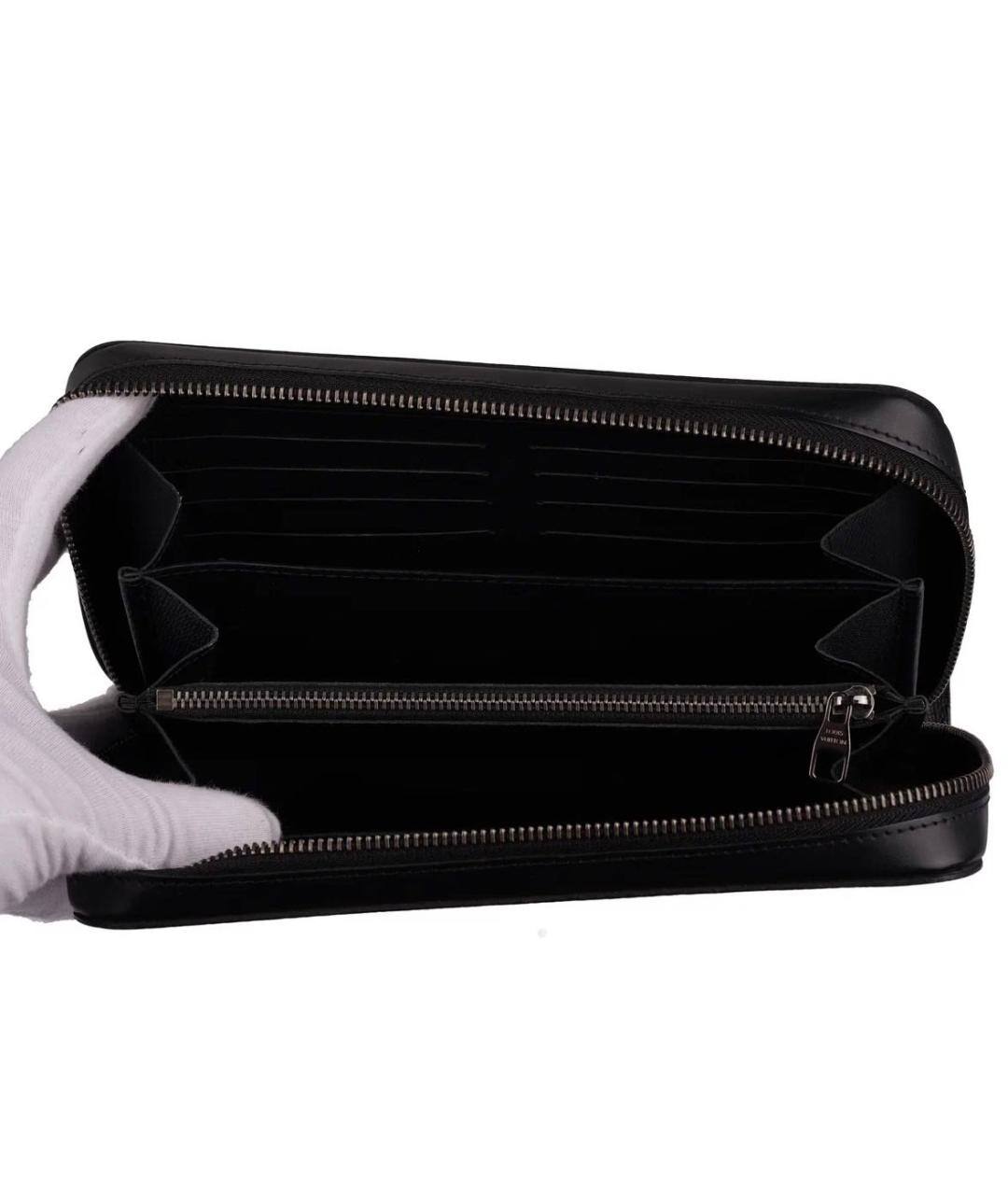 LOUIS VUITTON Черный кошелек, фото 8