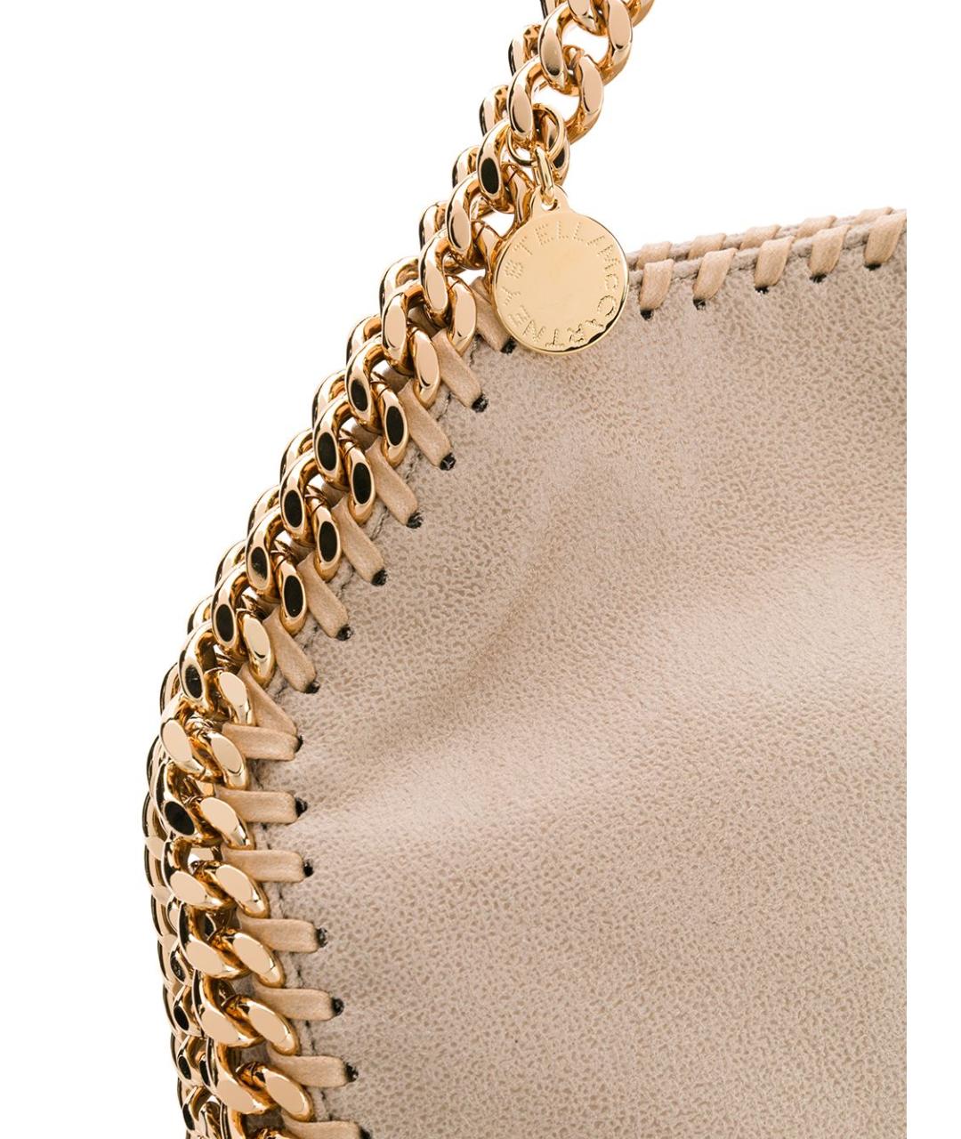 STELLA MCCARTNEY Бежевая сумка тоут из искусственной кожи, фото 3