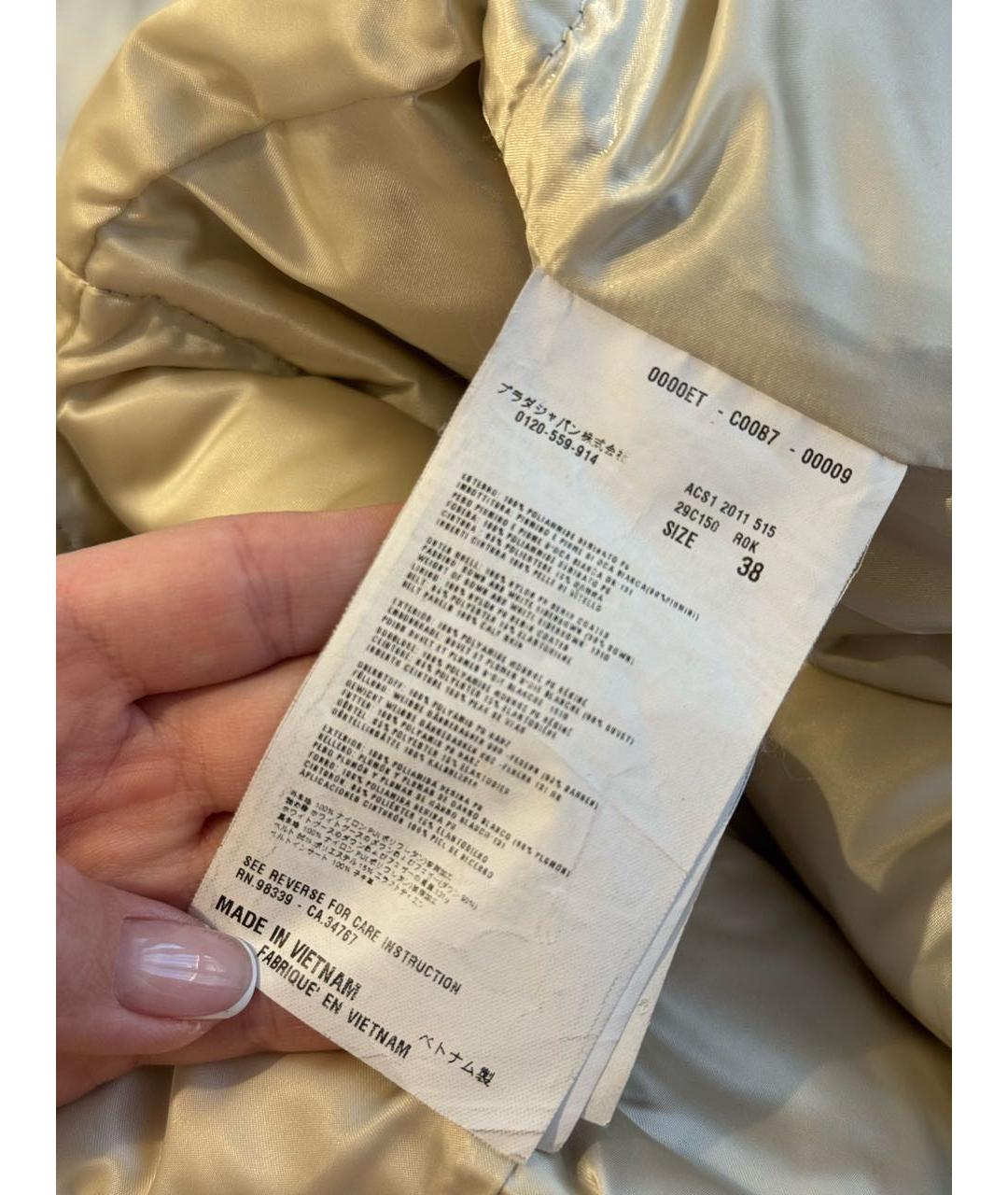 PRADA Черный пуховик, фото 5